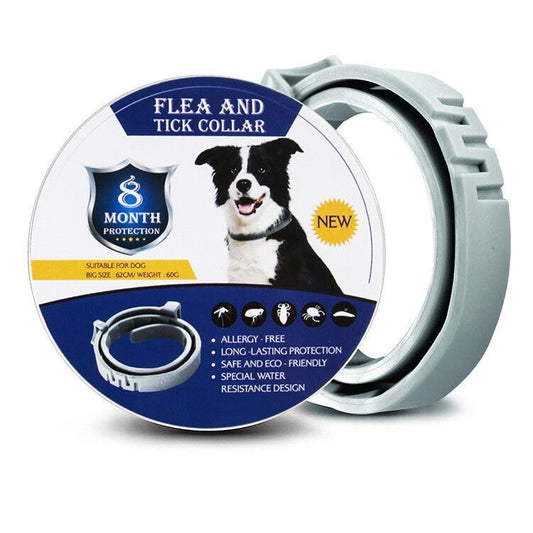 Collar for All Breeds | Dog Flea & Tick Treatment & Prevention |Vet-Recommended|8 Months Protection